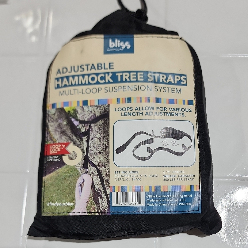 Bliss Hammock Tree Straps